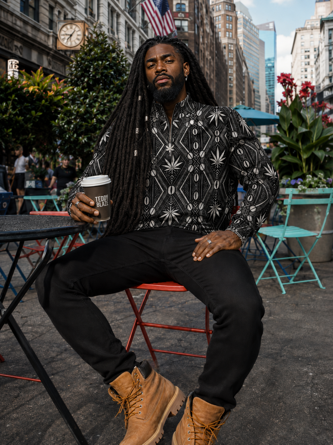 DaChek Quarter Zip | MEN OF BLAZE