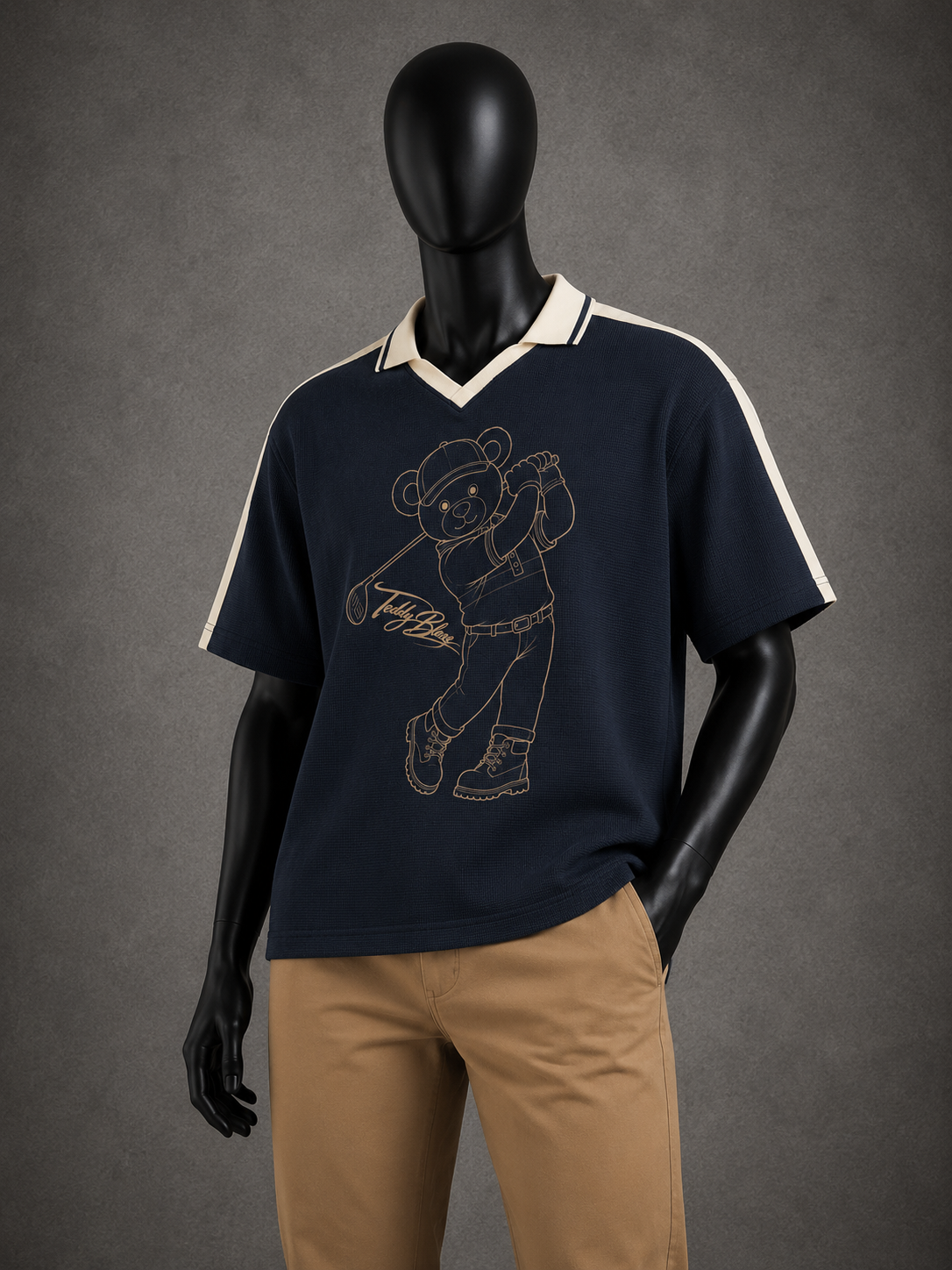 SDB Signature Polo | Teddy Blaze Blue Label