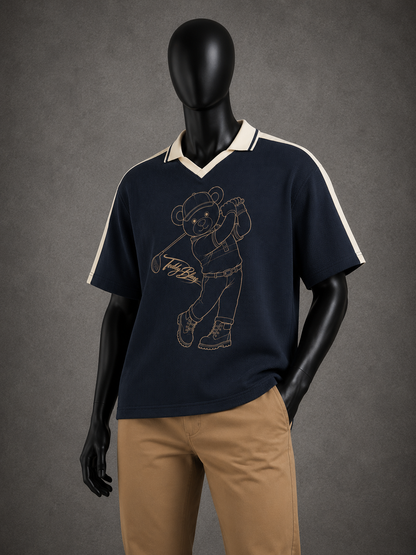 SDB Signature Polo | Teddy Blaze Blue Label