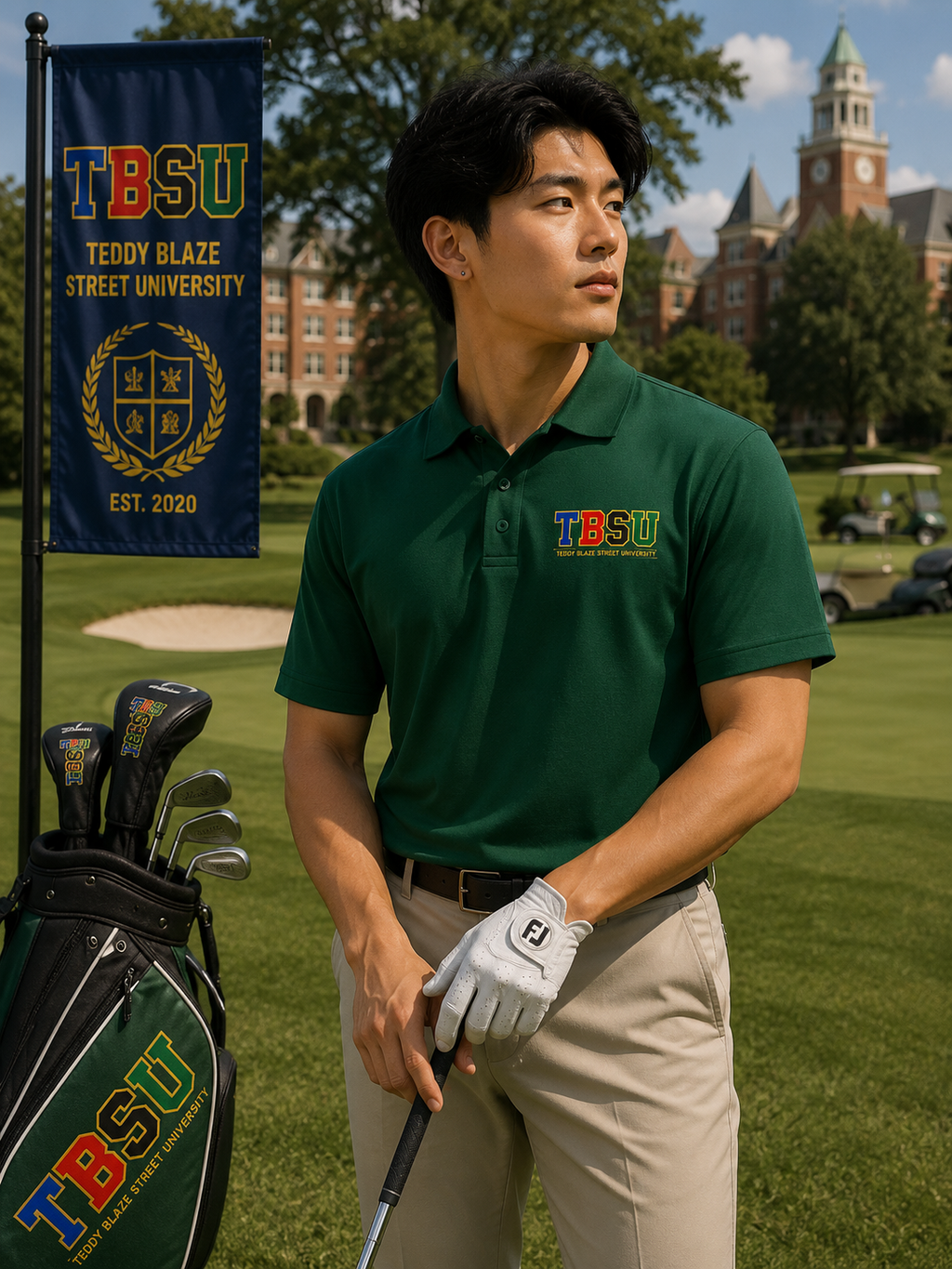 Campus Fairway Golf Shirt | THE CAMPUS
