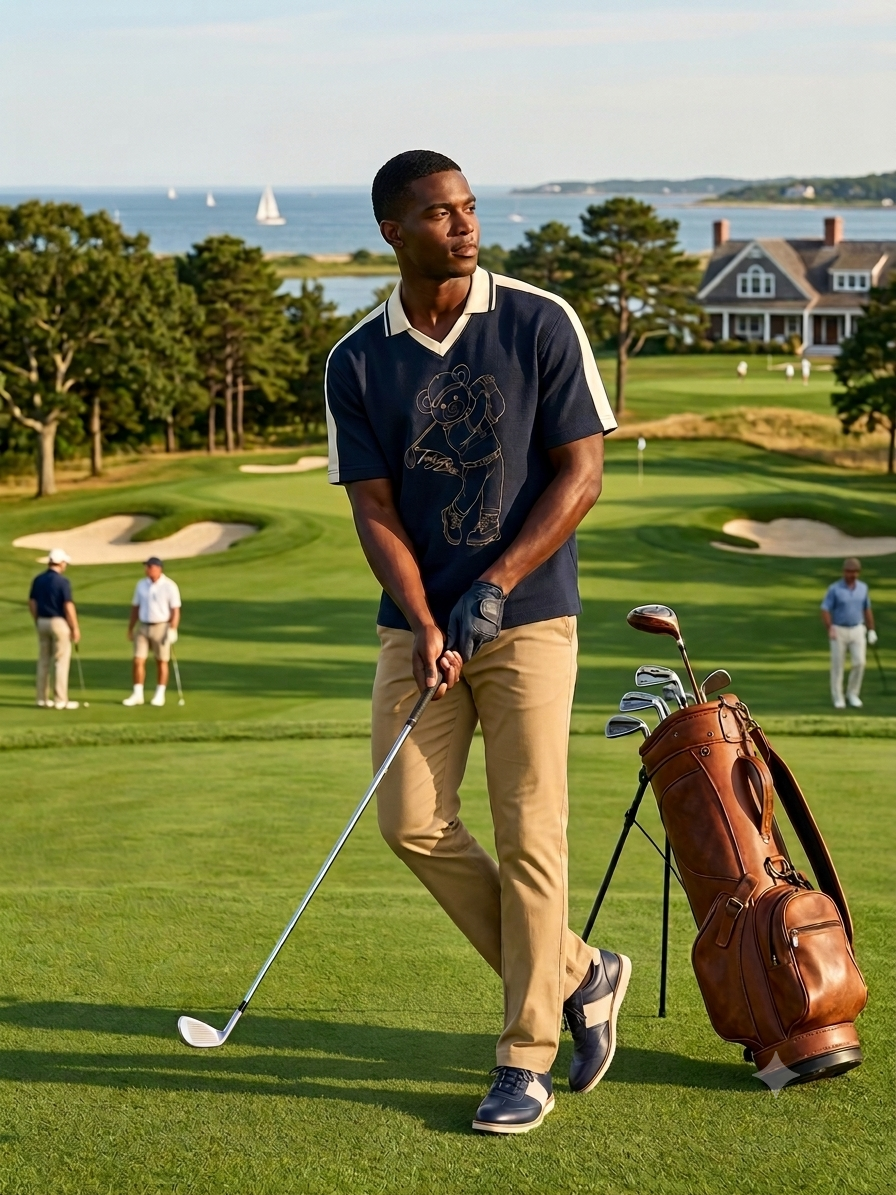 SDB Signature Polo | Teddy Blaze Blue Label