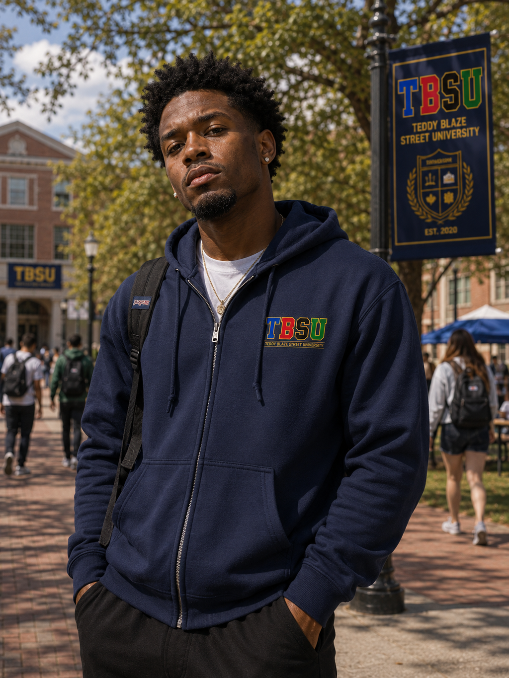 Campus Zip Hoodie | THE CAMPUS