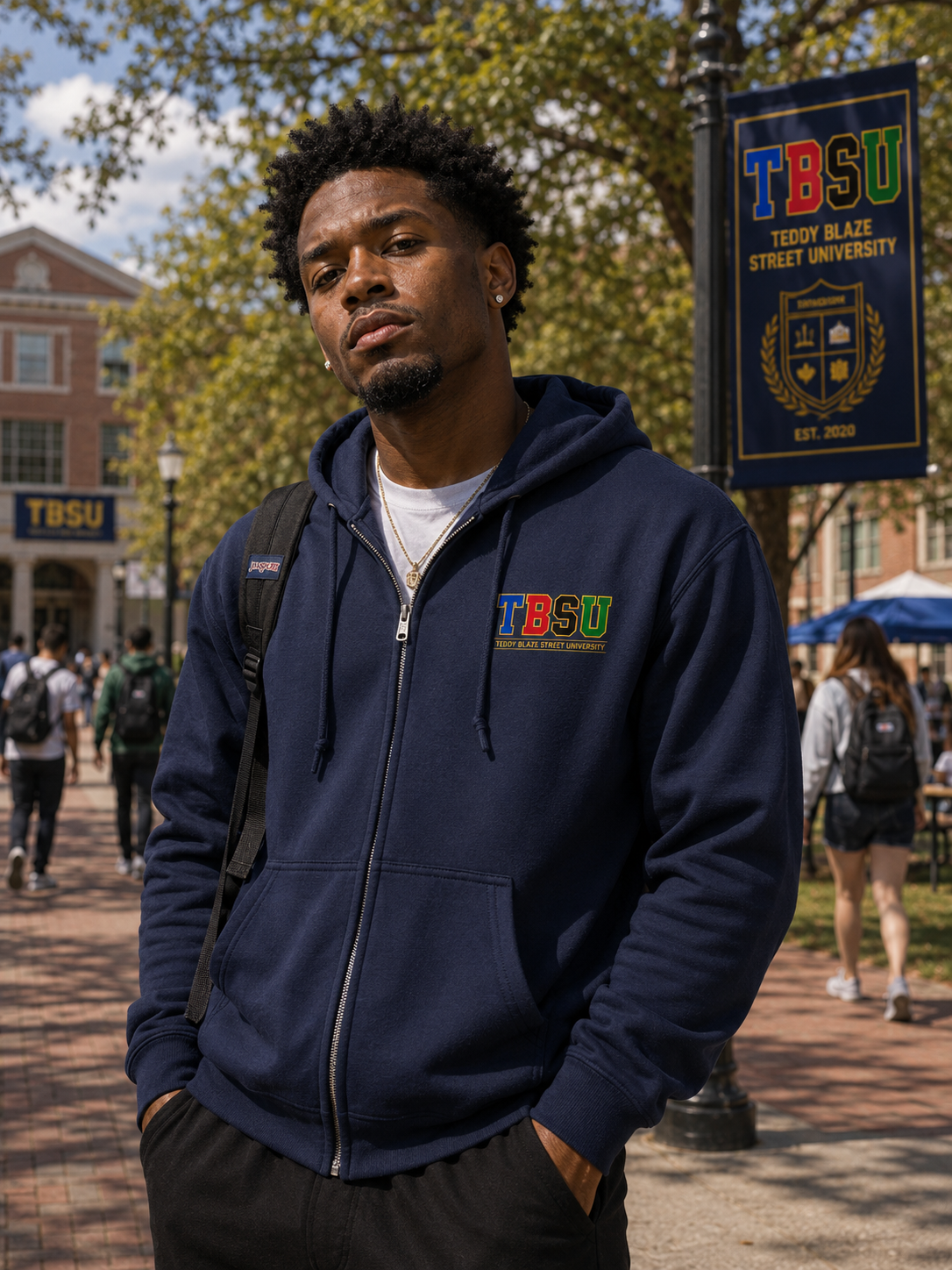 Campus Zip Hoodie | THE CAMPUS