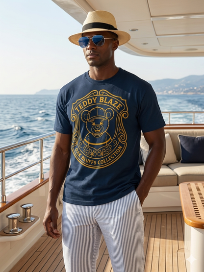 SDB Crest Tee | Teddy Blaze University