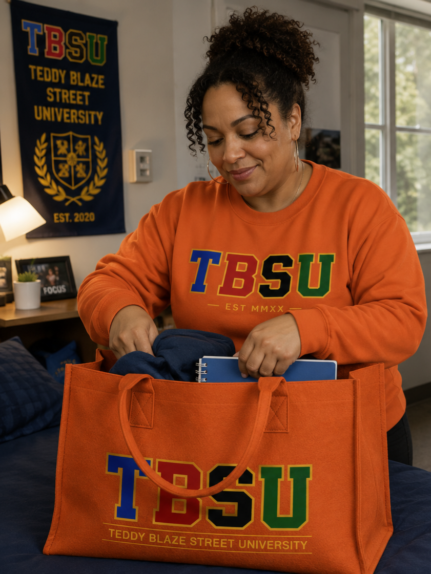 Campus Felt Shopper | THE GIFT SHOP