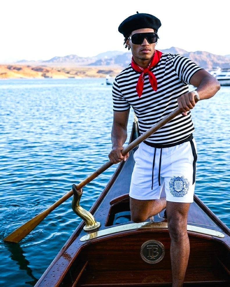 “The Lakecrest Club” Men’s Heritage Track Shorts
