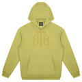 Shop the Signature Cachet Oversized Raglan Hooded Jumper by Teddy Blaze. 380 GSM olive lime bonded fleece hoodie with Cachet emblem from The Mature Mocha Collection.