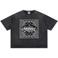 Signature Mineral Wash Boxy Cotton Tee