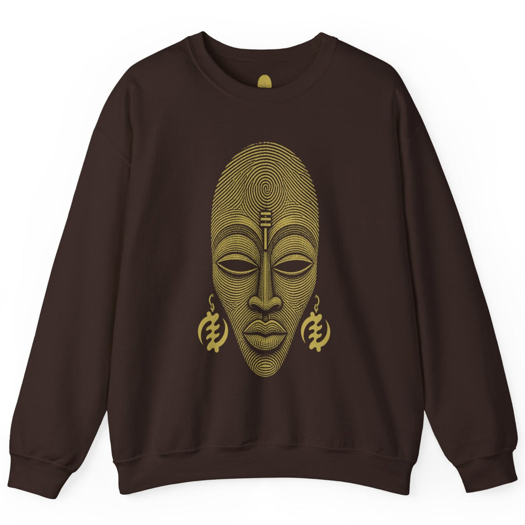 Teddy Blaze Source Code Jumper | Dark Chocolate Brown Crewneck Sweatshirt