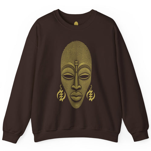 Teddy Blaze Source Code Jumper | Dark Chocolate Brown Crewneck Sweatshirt