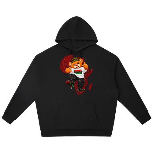 Shop the Teddy Blaze TBSU Heritage Graphic Pullover Hoodie. Loose streetwear featuring signature bear mascot artwork, a cozy hood, and a back university crest.