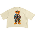Shop the Teddy Blaze Boho French Terry Raw Edge Tee featuring Teddy Blaze Boho, East New York artwork and an oversized 8 oz cotton-blend silhouette.